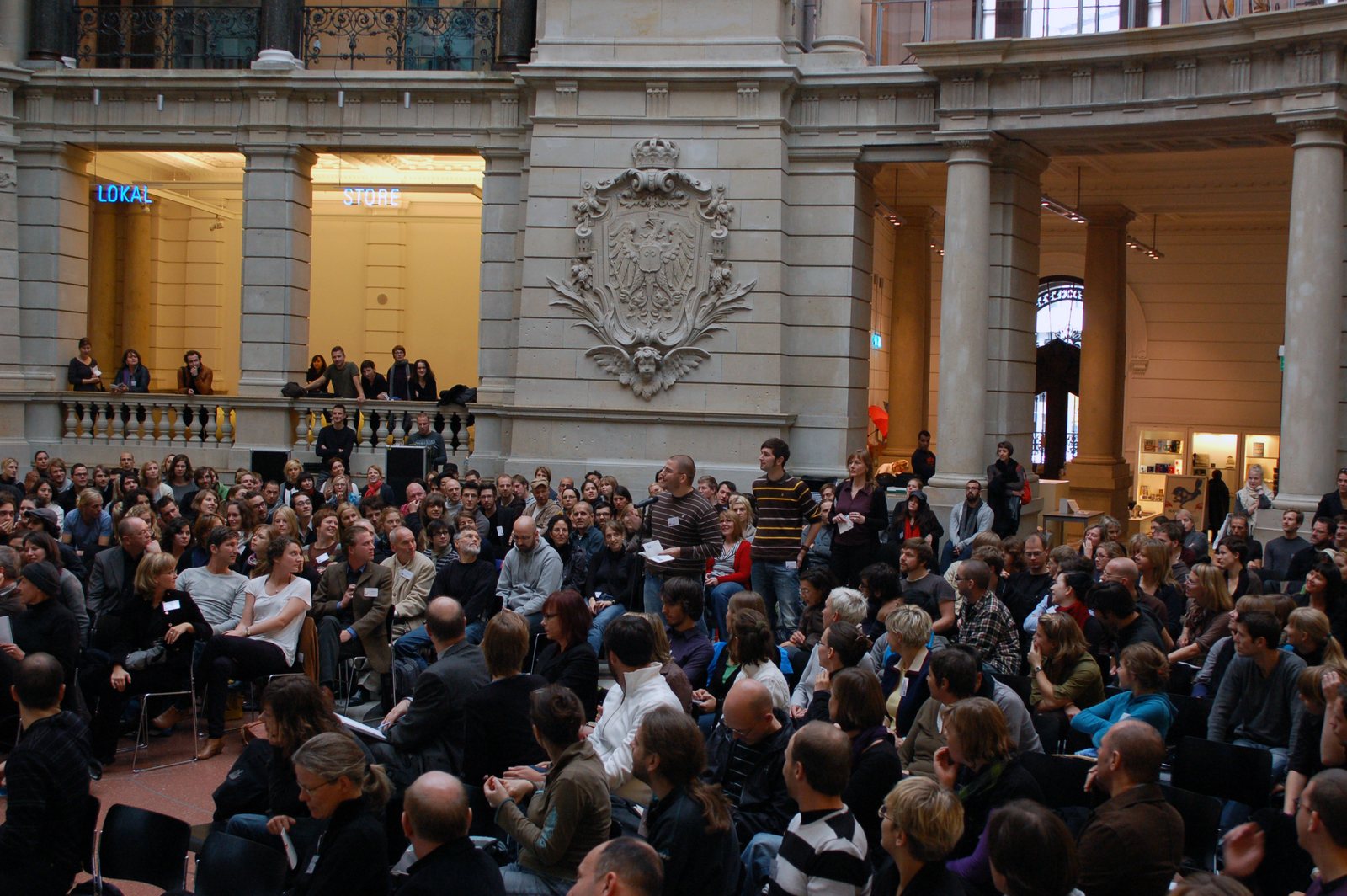 Volkssport Design, hall at the Museum für Kommunikation Berlin