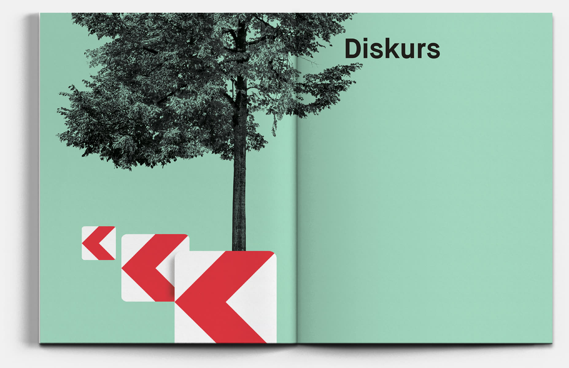 Spread from agenda design № 5