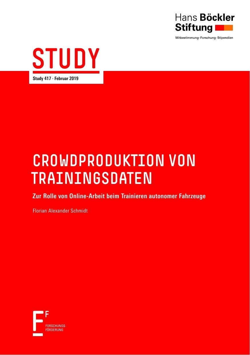 Crowdproduktion von Trainingsdaten, study cover
